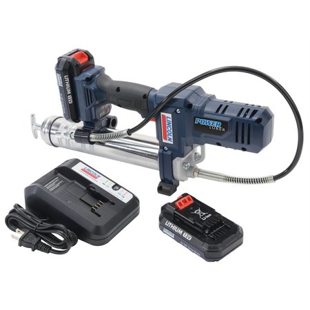 LINCOLN LUBRICATION 12V Lithium ion PowerLuber Kit with 2 Batteries 1264